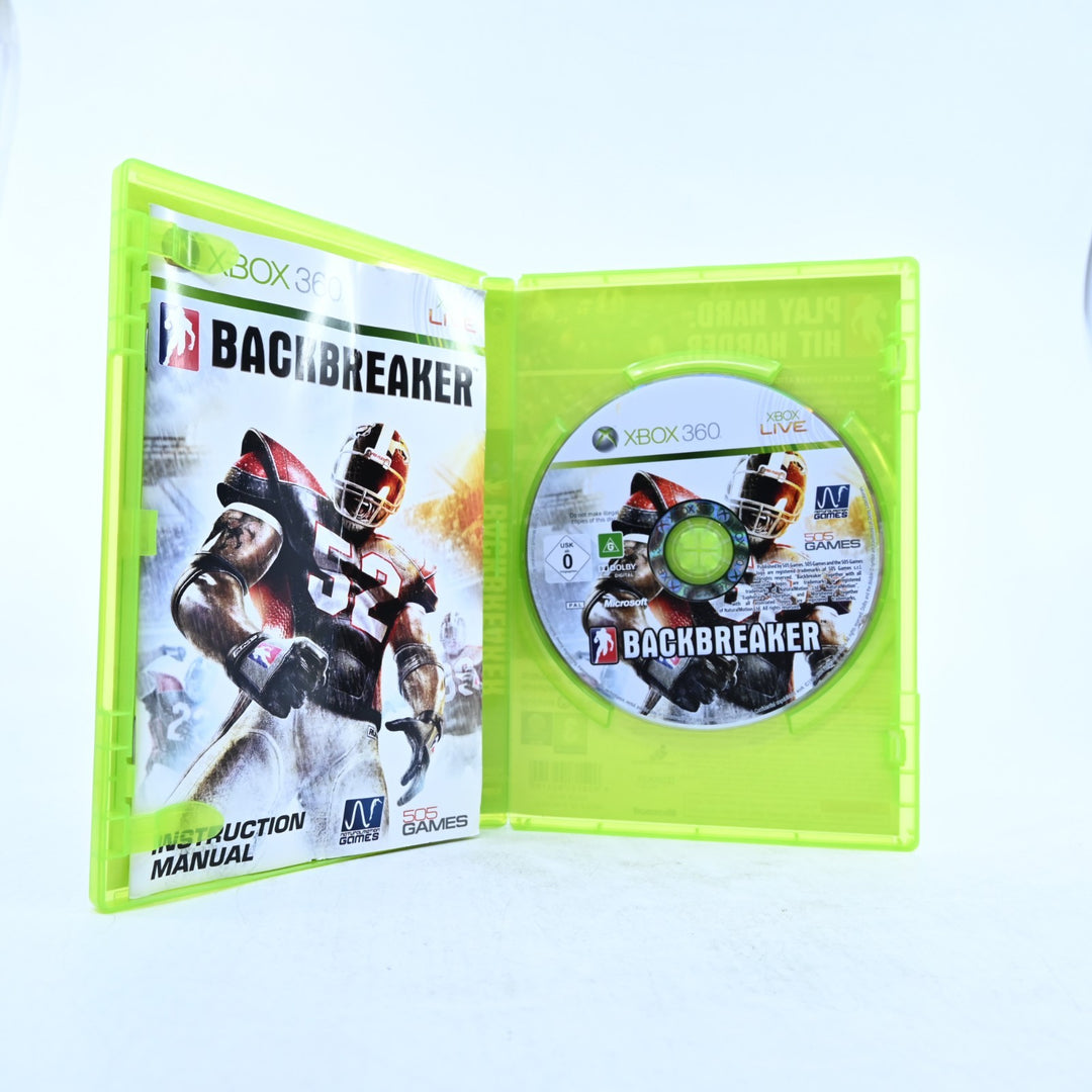 Backbreaker - Xbox 360 Game + Manual - PAL - MINT DISC!