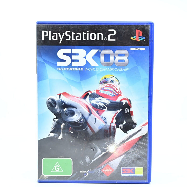 SBK 08 Superbike World Championships - Sony Playstation 2 / PS2 Game + Manual