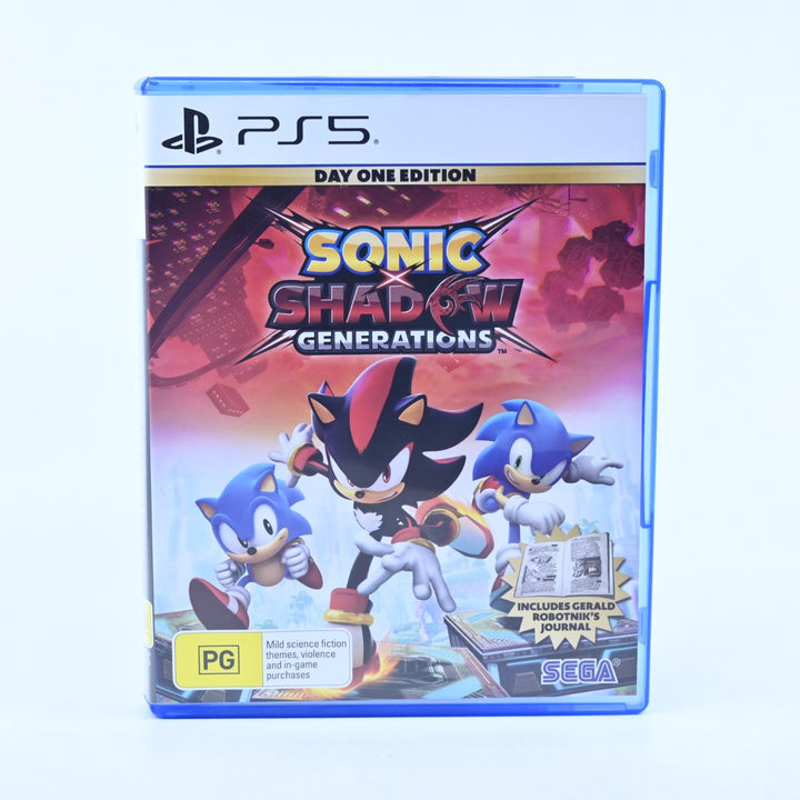 Sonic x Shadow Generations Day One Edition - PS5 Game - CODE UNUSED!