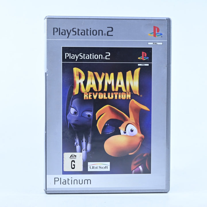 Rayman Revolution - Sony Playstation 2 / PS2 Game + Manual - PAL - MINT DISC!