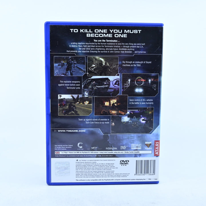 Terminator 3 The Redemption - Sony Playstation 2 / PS2 Game + Manual - PAL