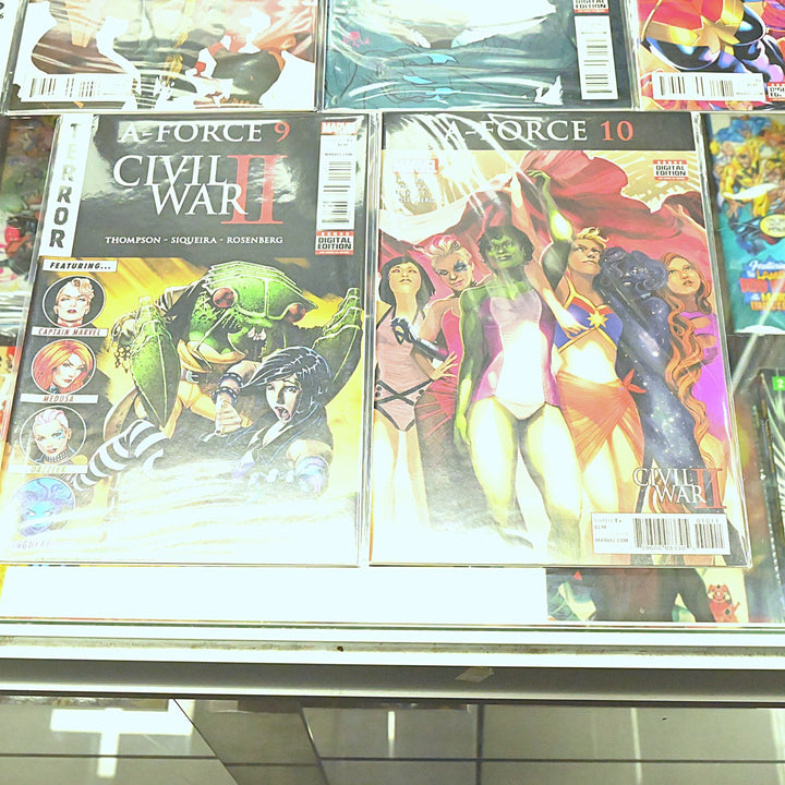 A-Force - Complete Set 1-10 - Wilson / Molina / Martin - Marvel Comics - Comic