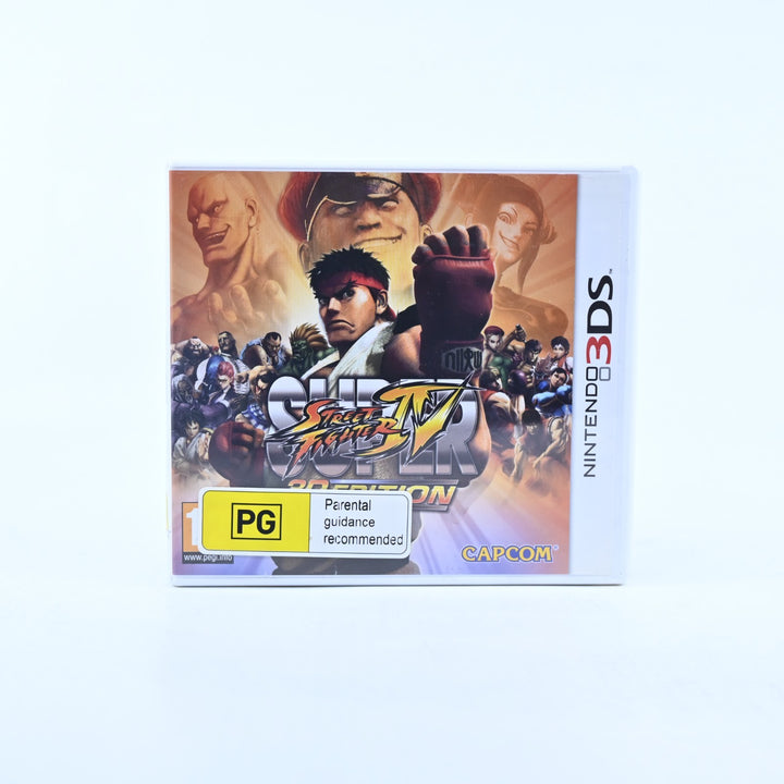 Super Street Fighter IV 4: 3D Edition - Nintendo 3DS Game - PAL + Manual