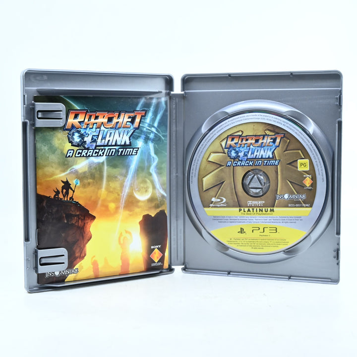 Ratchet & Clank: A Crack in Time - Sony Playstation 3 / PS3 Game + Manual