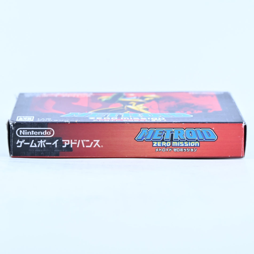 Metroid Zero Mission - Nintendo Gameboy Advance / GBA Boxed Game - NTSC-J