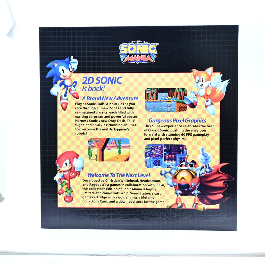 Sonic Mania - Collector's Edition - Sony Playstation 4 / PS4 Game - MINT DISC!