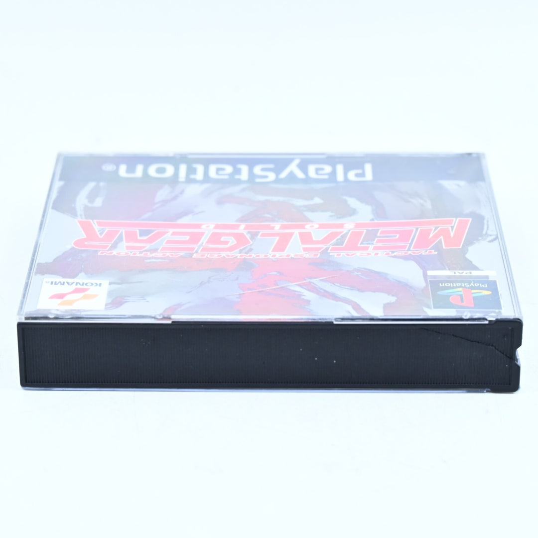 Metal Gear Solid - Sony Playstation 1 / PS1 Game + Manual - PAL - MINT DISCS!