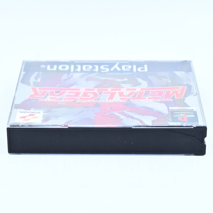 Metal Gear Solid - Sony Playstation 1 / PS1 Game + Manual - PAL - MINT DISCS!