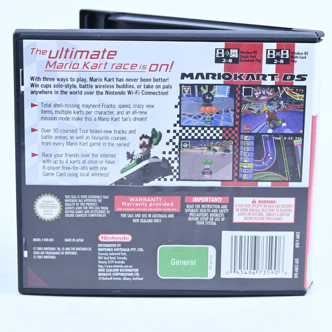 Mario Kart DS - Nintendo DS Game - No Manual - PAL - FREE POST!