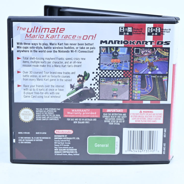 Mario Kart DS - Nintendo DS Game - No Manual - PAL - FREE POST!