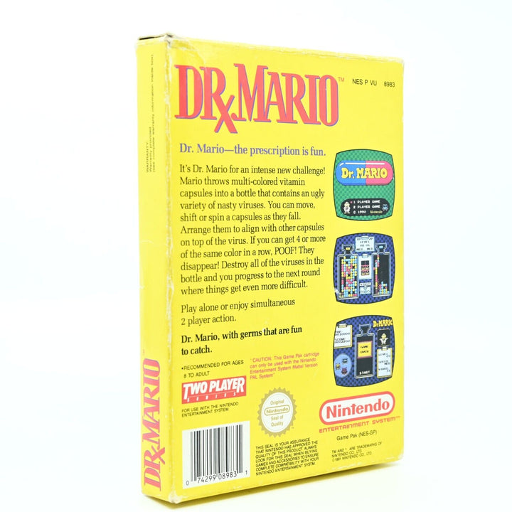 Dr. Mario - Nintendo Entertainment System / NES Boxed Game - PAL - FREE POST!