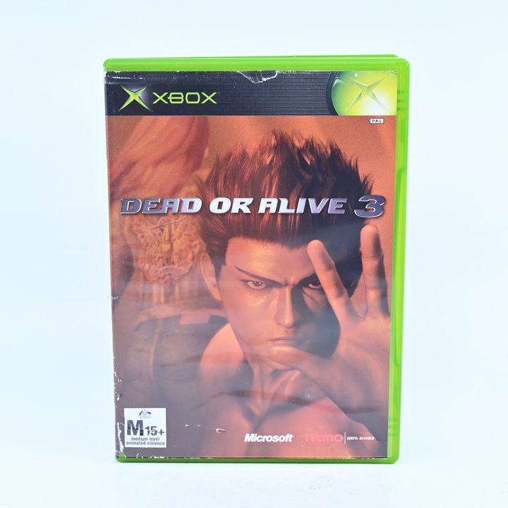 Dead or Alive 3 - Original Xbox Game + Manual - PAL - MINT DISC!