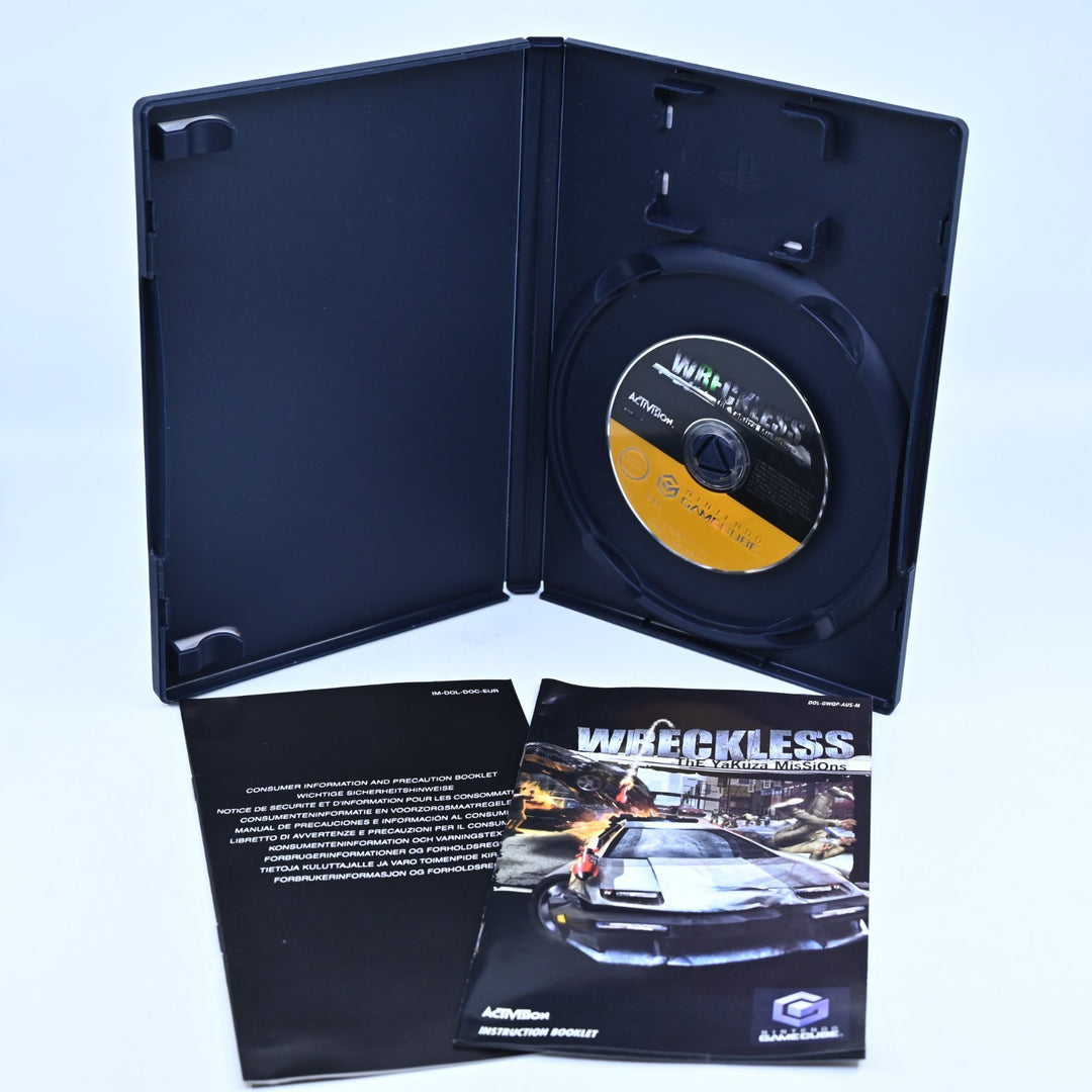 Wreckless: The Yakuza Missions - Nintendo Gamecube Game + Manual - PAL