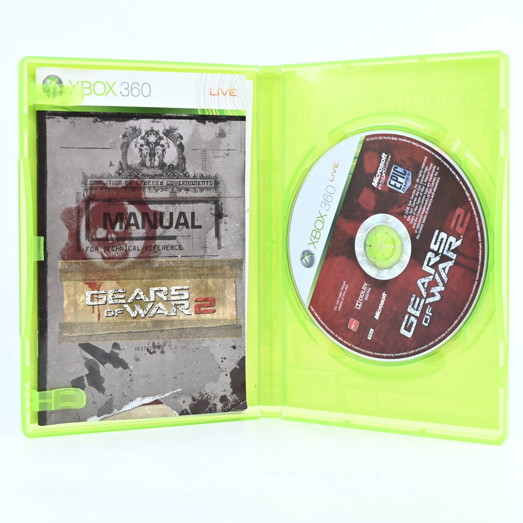 Gears of War 2 - Xbox 360 Game + Manual - PAL - MINT DISC!