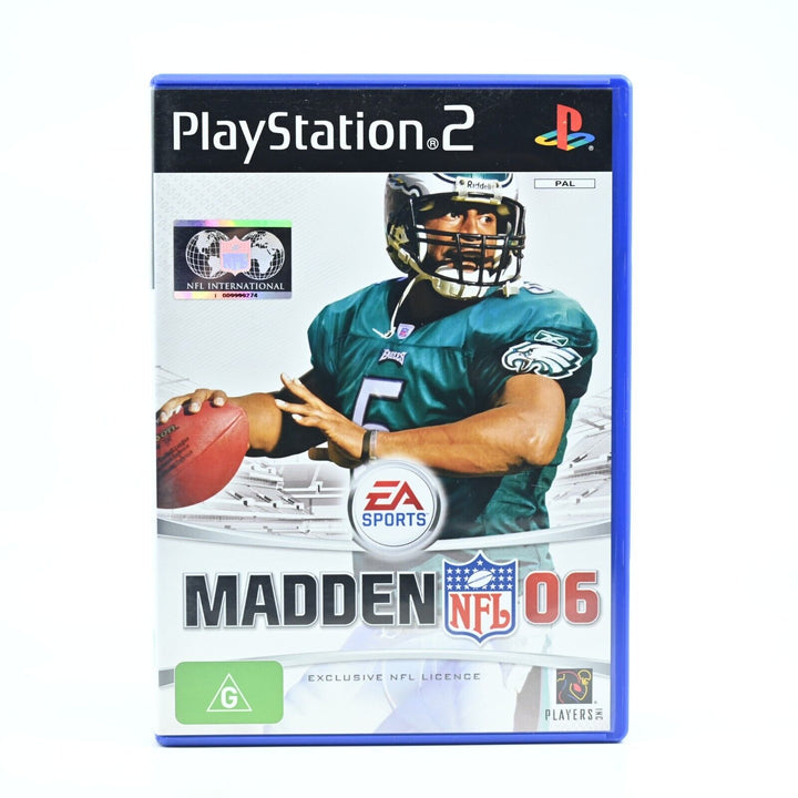 Madden NFL 06 - Sony Playstation 2 / PS2 Game + Manual - PAL - FREE POST!