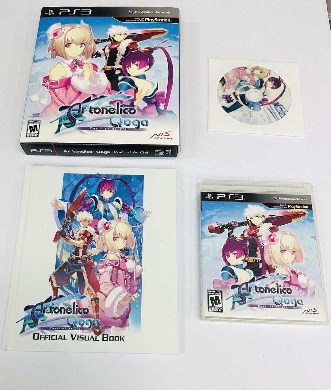 Ar Tonelico Qoga Knell of Ar Ciel Collector’s Edition Playstation 3 PS3 Game