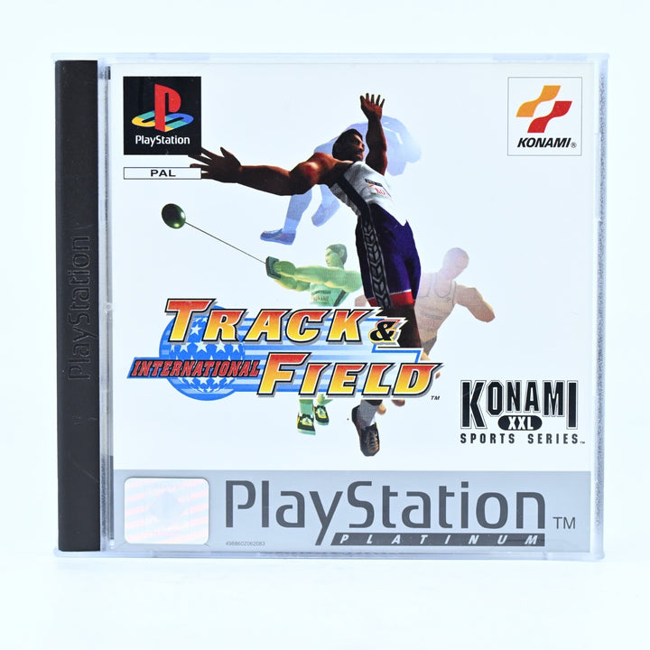 LIKE NEW! Track & Field: International - Sony Playstation 1 / PS1 Game + Manual