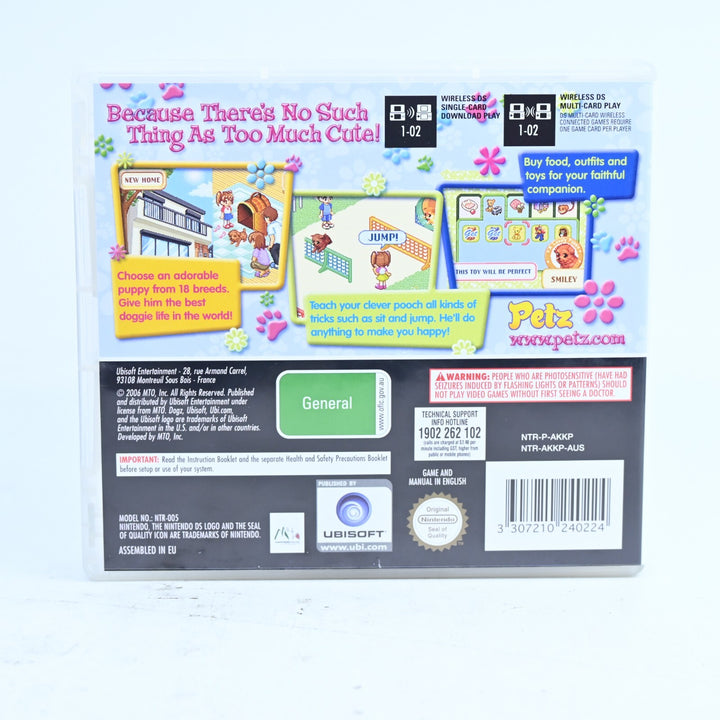 Dogz - Nintendo DS Game - PAL + Manual - FREE POST!