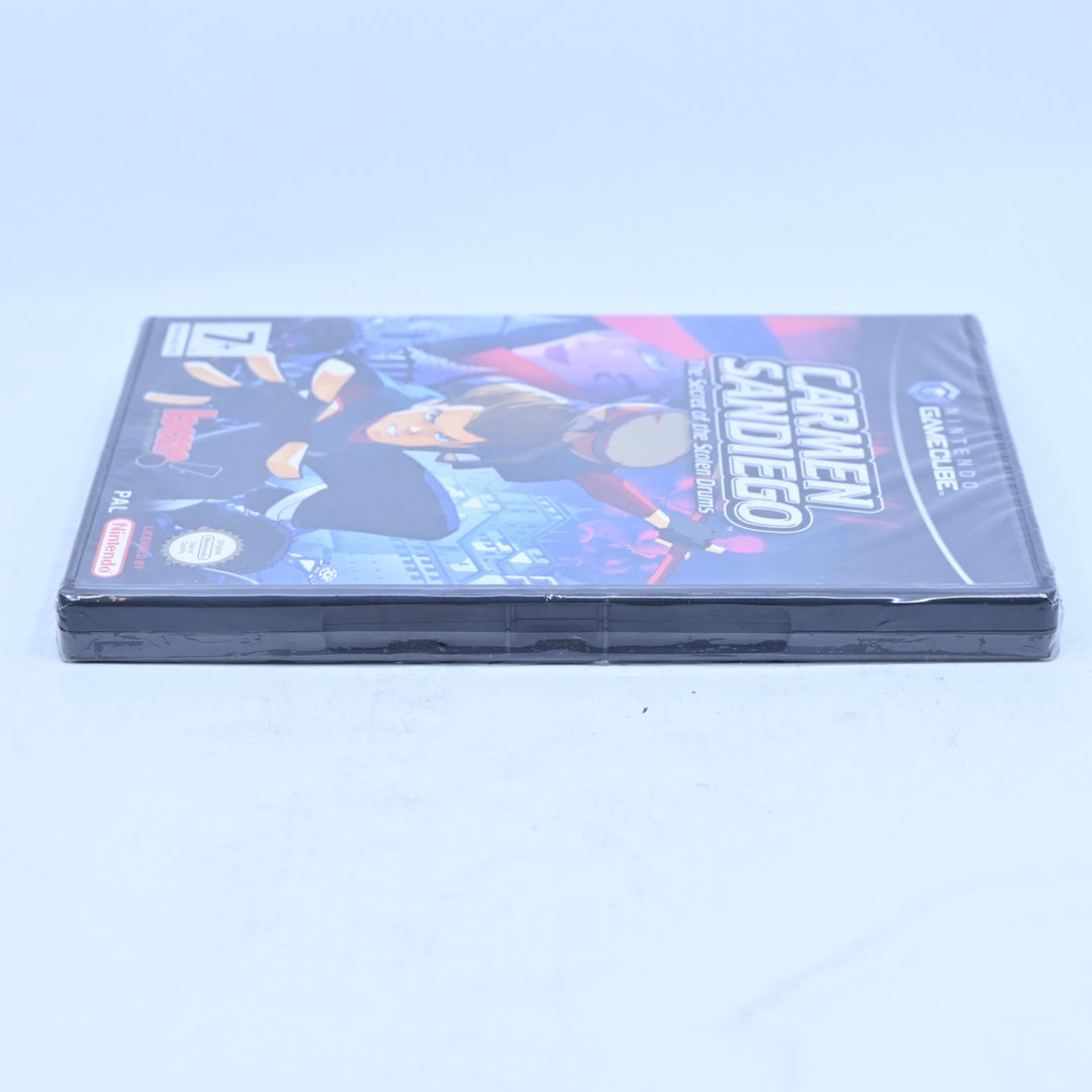 Carmen Sandiego: The Secret of the Stolen Drums - SEALED - Gamecube Game