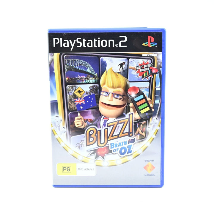 Buzz: Brain of Oz - Sony Playstation 2 / PS2 Game + Manual - PAL - MINT DISC!