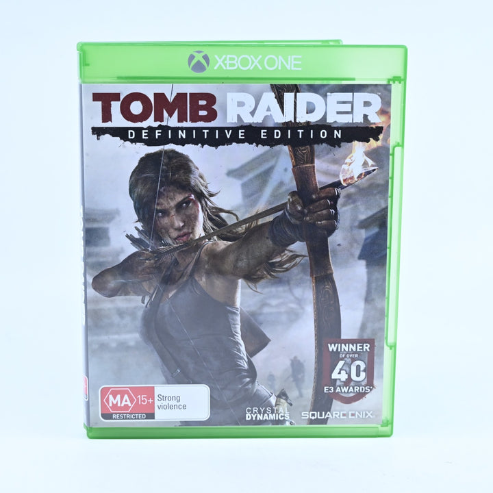 Tomb Raider - Definitive Edition - Xbox One Game - PAL - FREE POST!