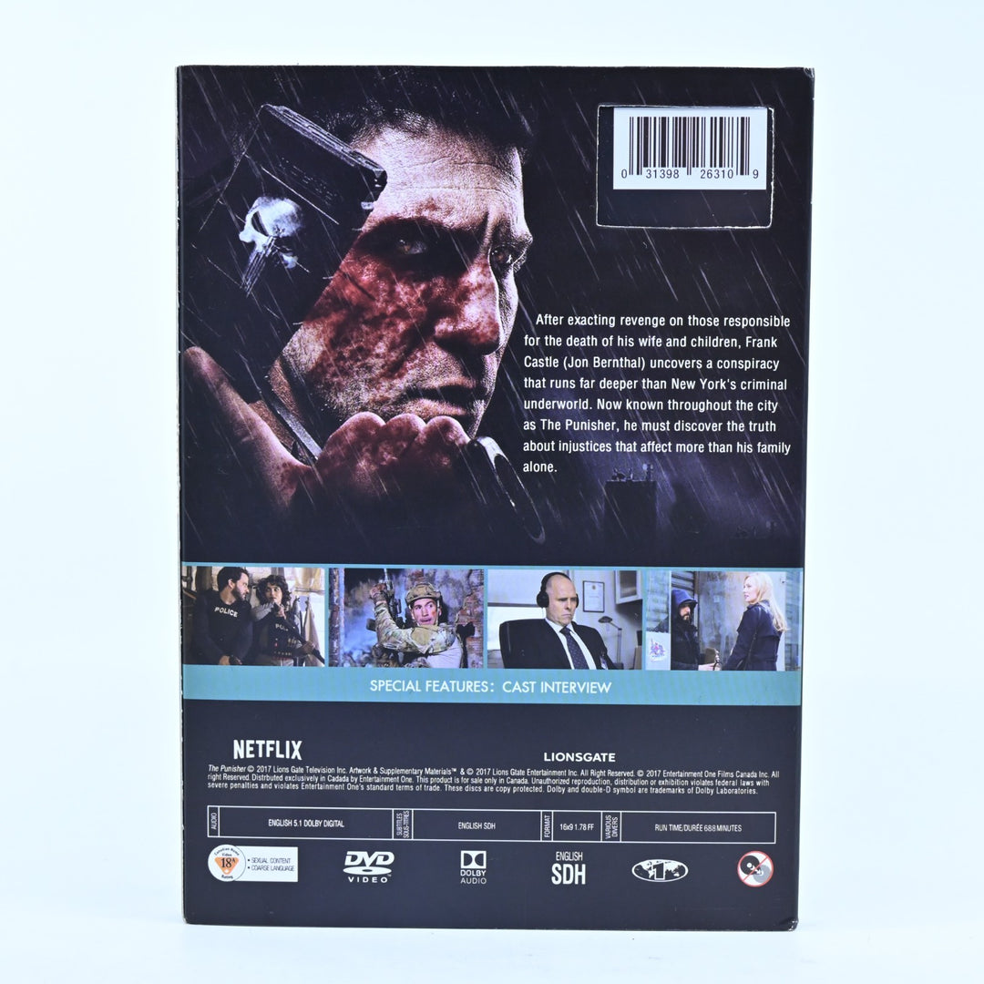 Punisher - The Complete First Season - Marvel - Region 1 - DVD