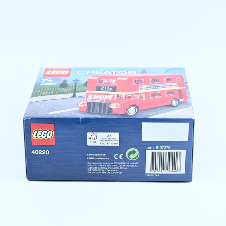 SEALED! LEGO 40220 Creator - London Bus - Toy