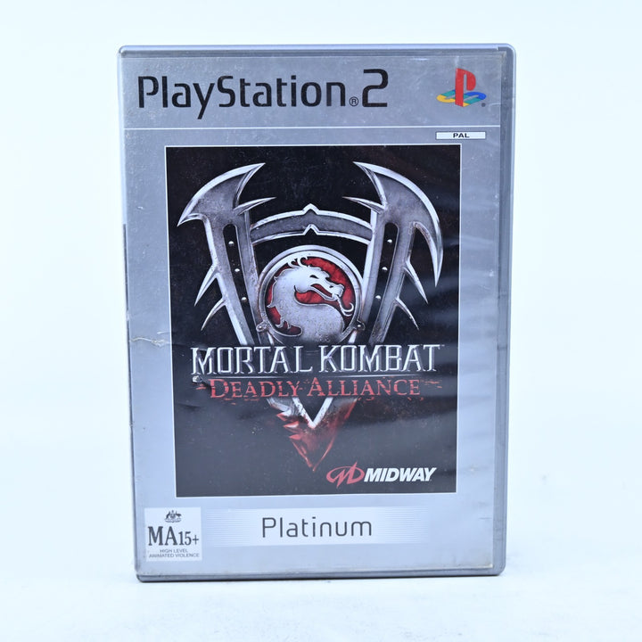Mortal Kombat: Deadly Alliance - Sony Playstation 2 / PS2 Game + Manual - PAL