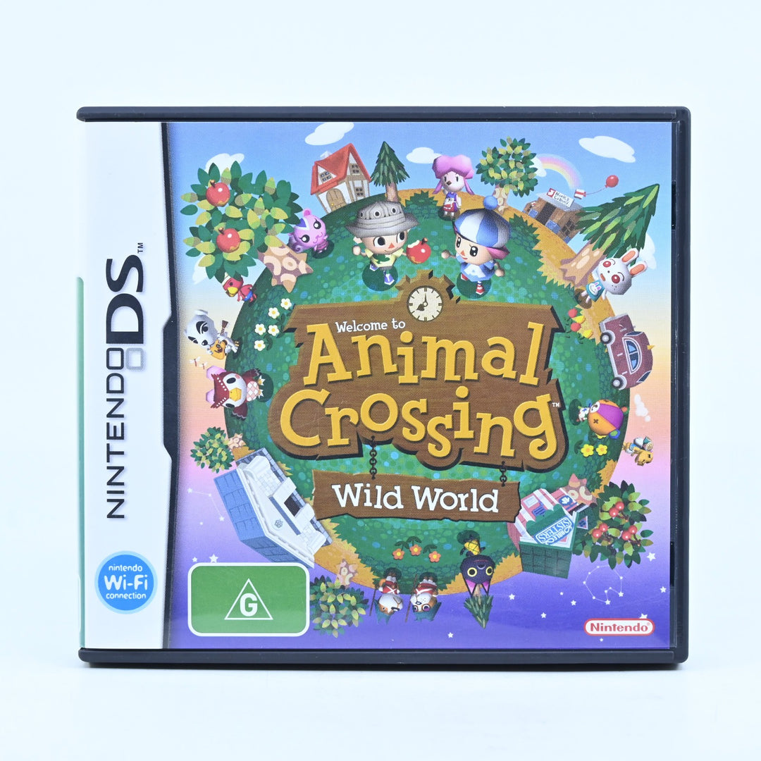 Animal Crossing Wild World - Nintendo DS Game - PAL + Manual