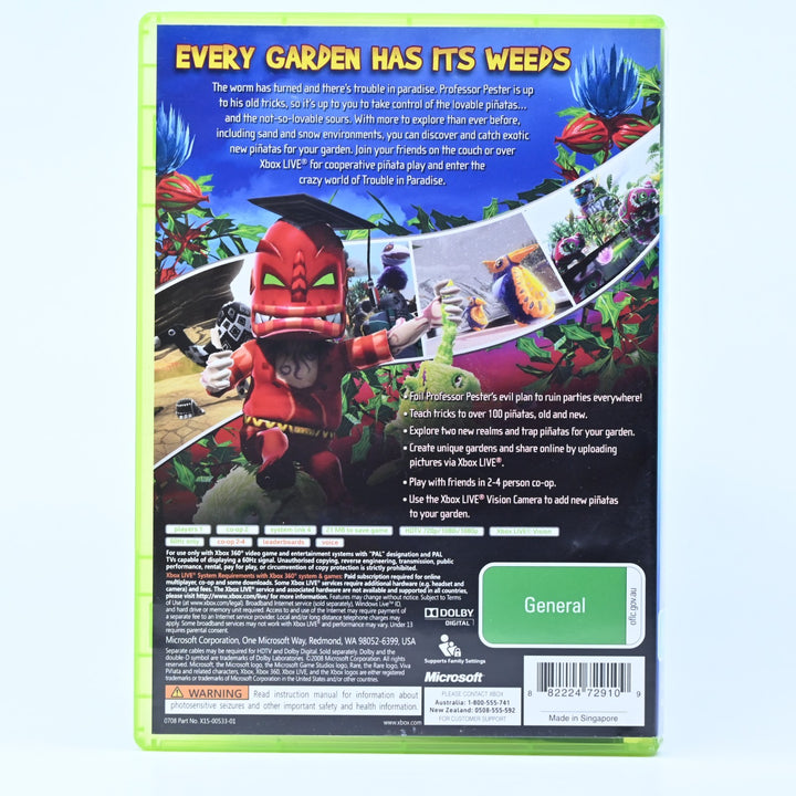 Viva Pinata Trouble In Paradise - Xbox 360 Game + Manual - PAL - MINT DISC!