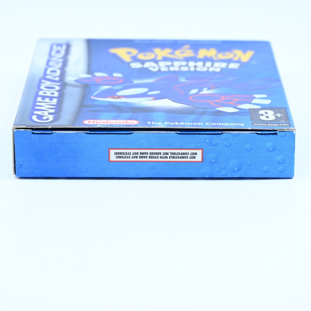 Pokemon Sapphire Version Nintendo Gameboy Advance GBA Boxed Game NEW BATTERY