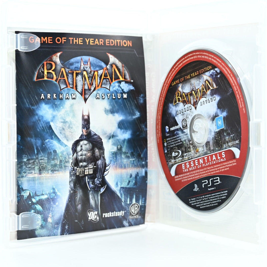 Batman: Arkham Asylum - Game Of The Year Edition - Sony Playstation 3 / PS3 Game