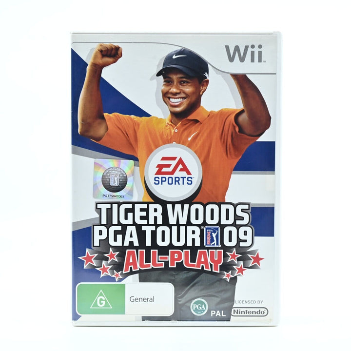 Tiger Woods PGA Tour 09 - Nintendo Wii Game + Manual - PAL - MINT DISC!