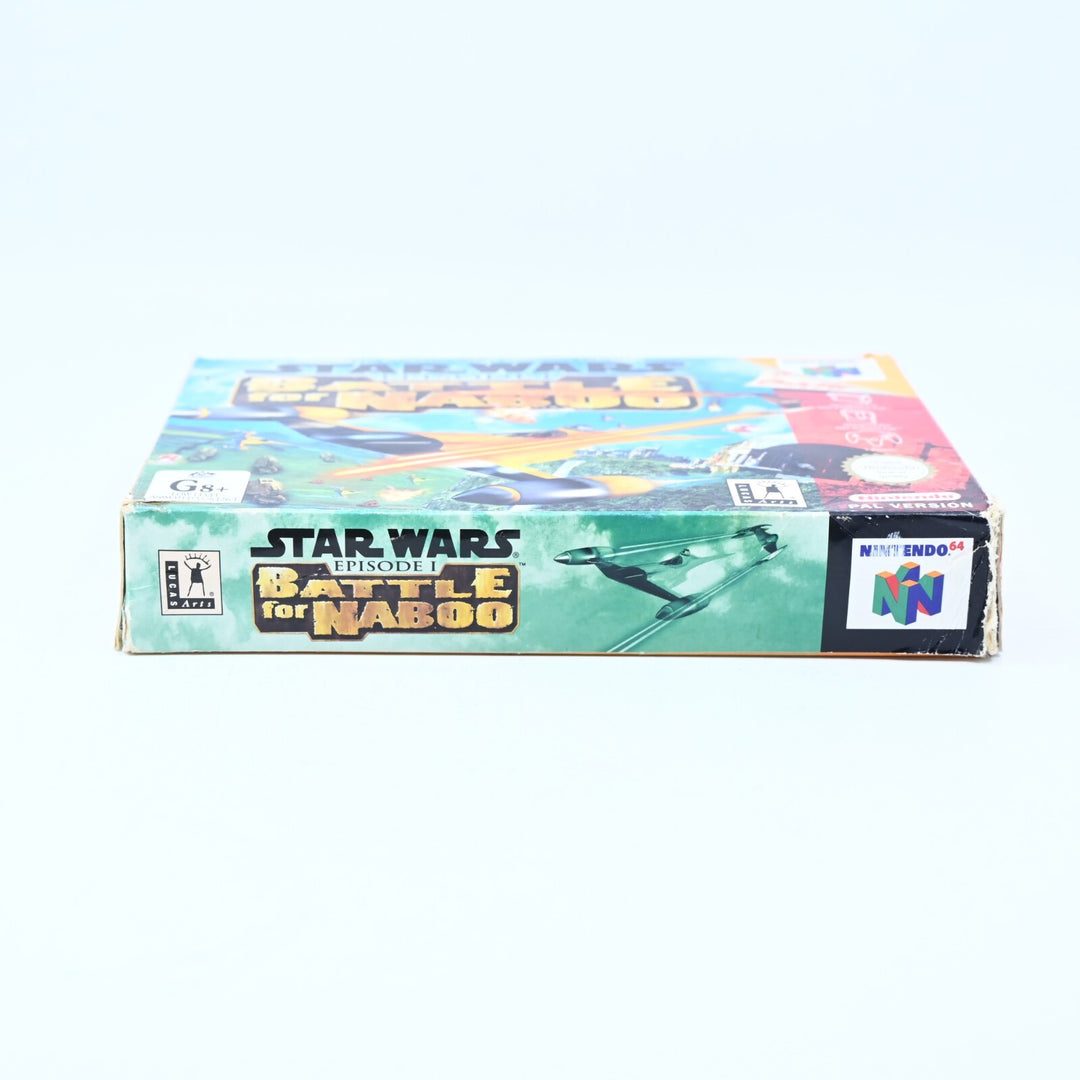 Star Wars Episode 1 Battle for Naboo - N64 / Nintendo 64 Boxed Game - PAL