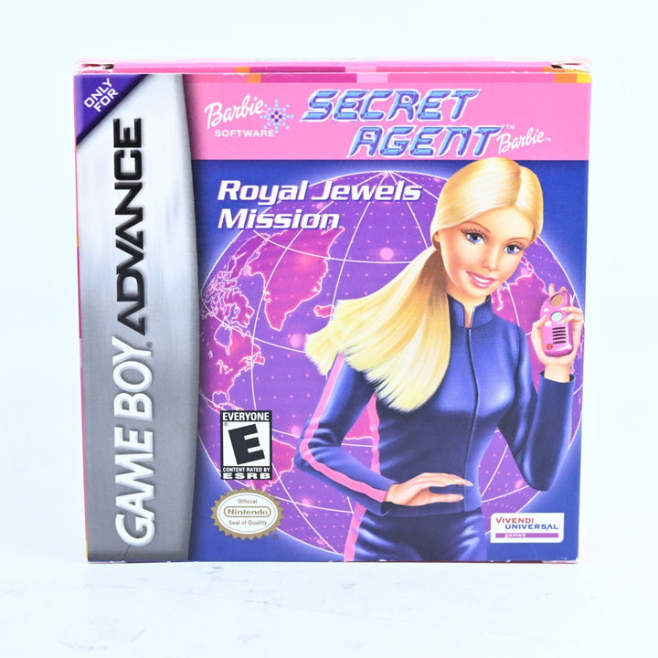 Secret Agent Barbie: Royal Jewels Mission - No Poster - GBA Boxed Game