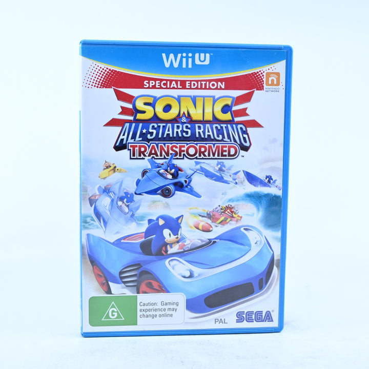 Sonic & All-Stars Racing Transformed Special Edition - Nintendo Wii U Game - PAL