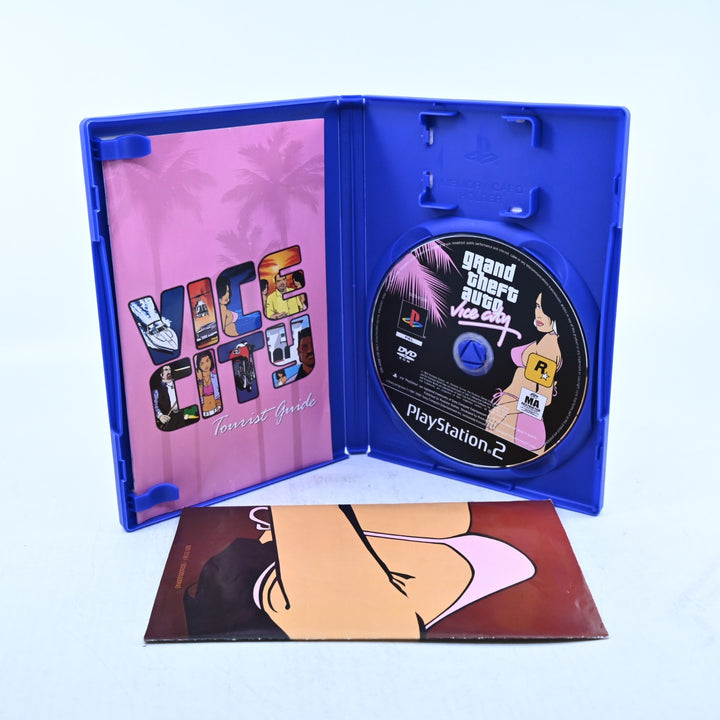 Grand Theft Auto: Vice City - Sony Playstation 2 / PS2 Game + Manual + Map - PAL
