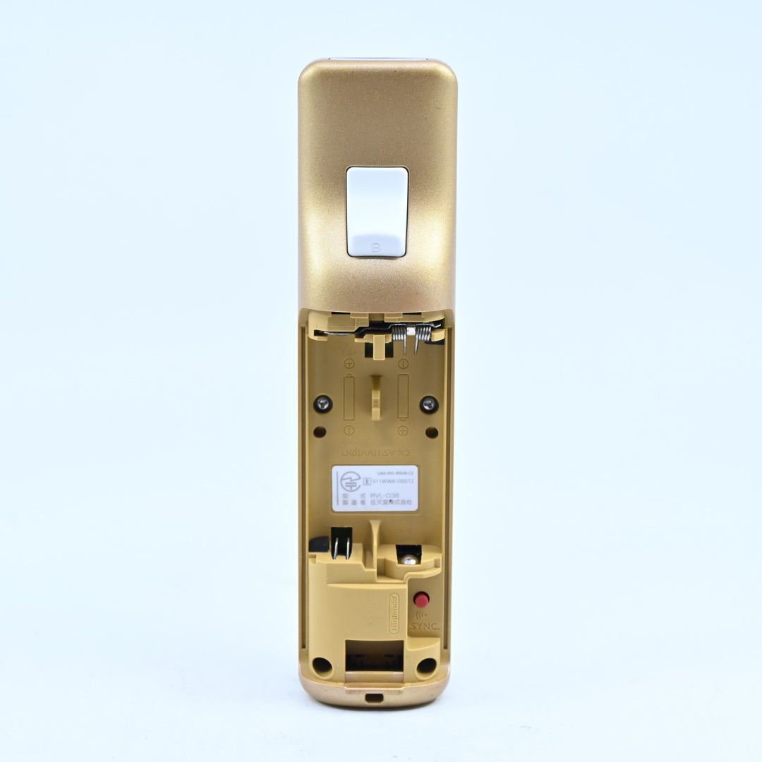 The Legend of Zelda: Skyward Sword Gold Wii Remote - Nintendo Wii Accessory