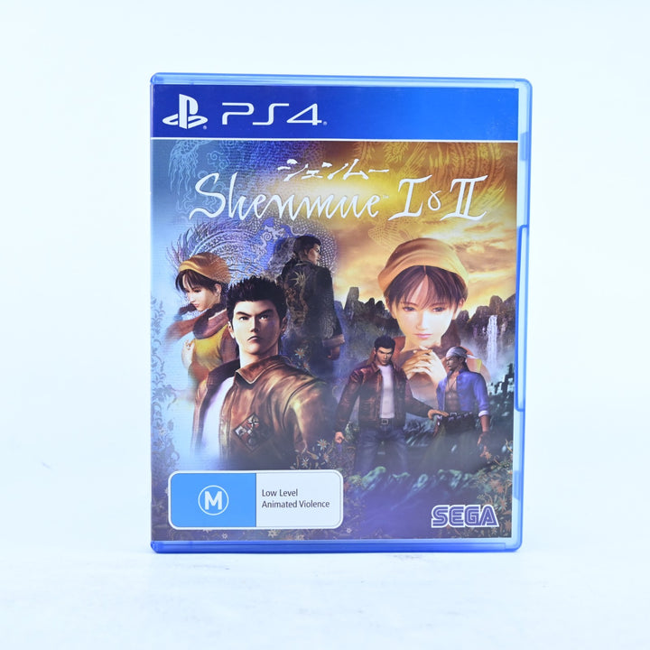 Shenmue I & II - Sony Playstation 4 / PS4 Game - MINT DISC!