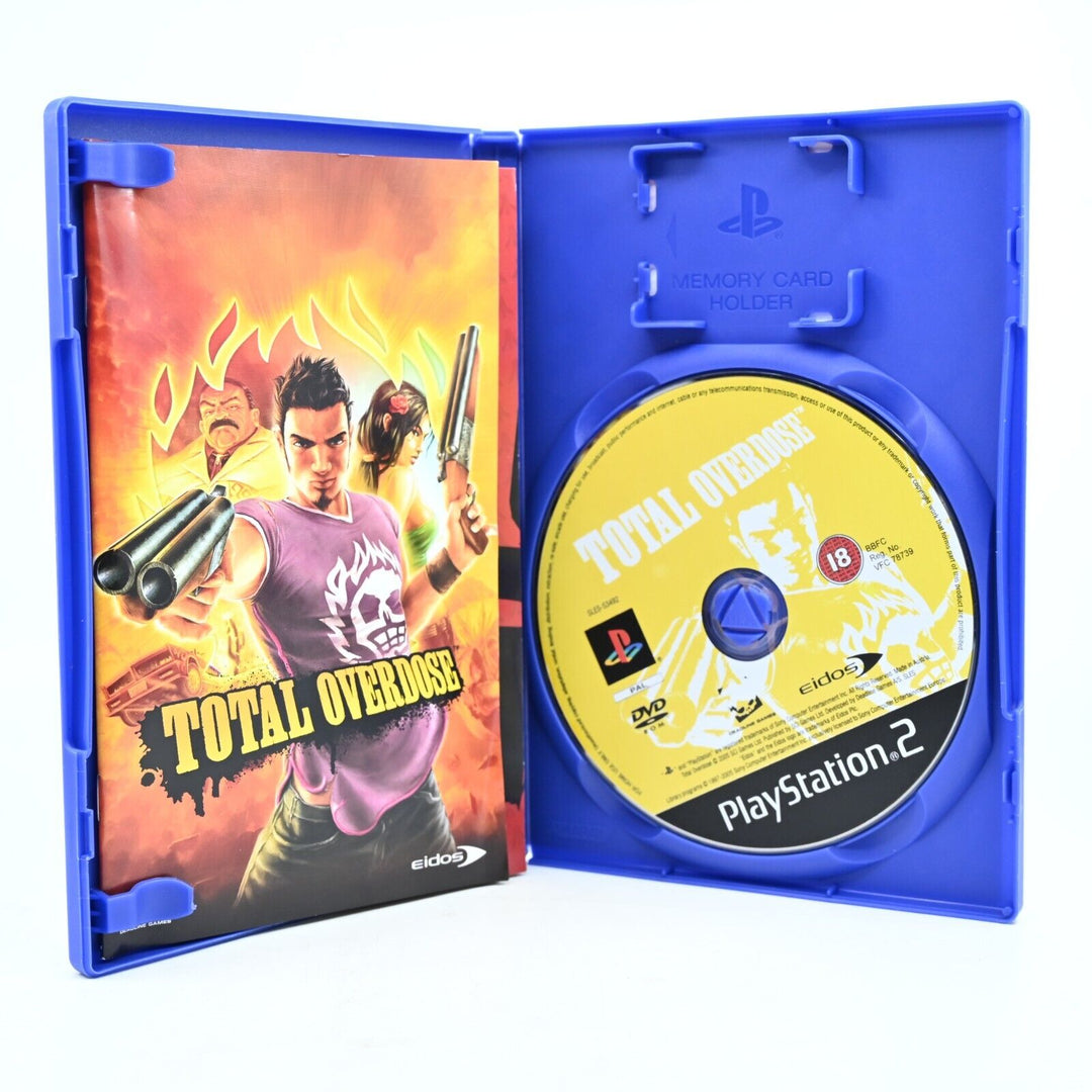 Total Overdose - Sony Playstation 2 / PS2 Game + Manual - PAL - MINT DISC!