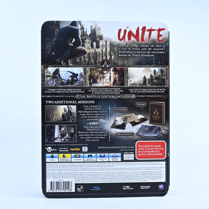 Assassin's Creed Unity Bastille Edition - Sony Playstation 4 / PS4 Game
