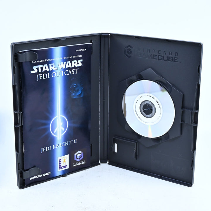 Star Wars Jedi Knight II 2: Jedi Outcast - Nintendo Gamecube Game + Manual - PAL