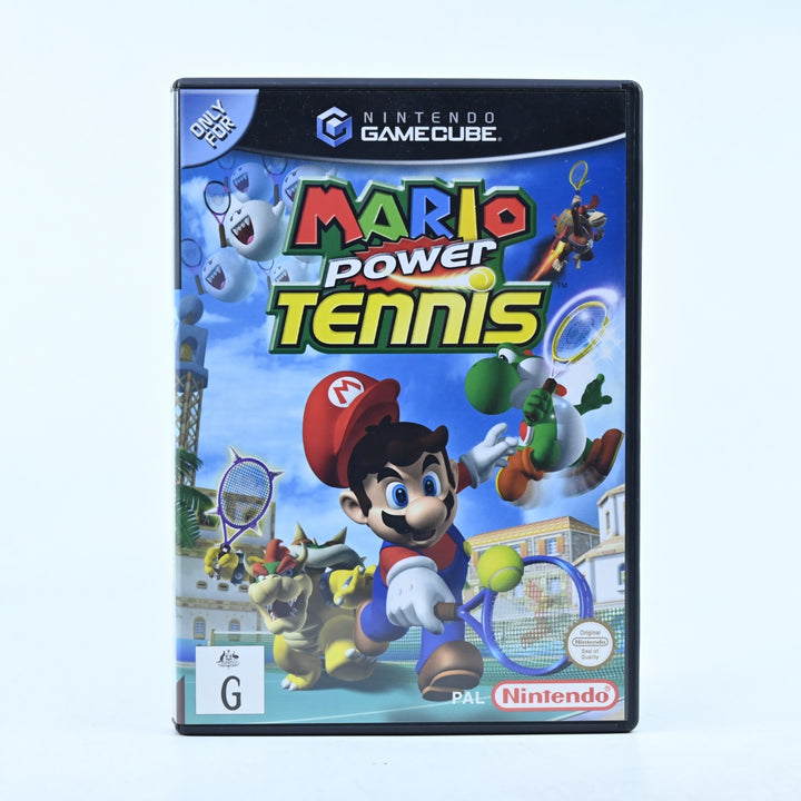 Mario Power Tennis - Nintendo Gamecube Game + Manual - PAL - FREE POST!