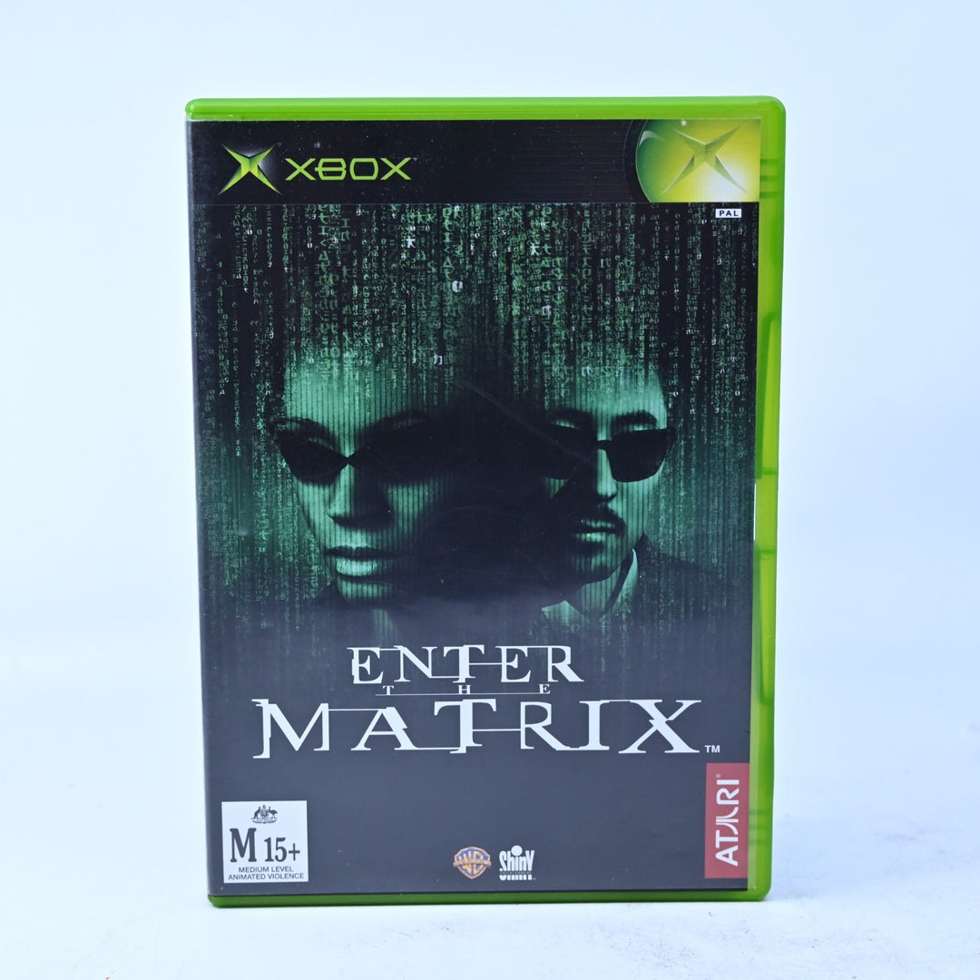 Enter the Matrix - Original Xbox Game + Manual - PAL - MINT DISC!