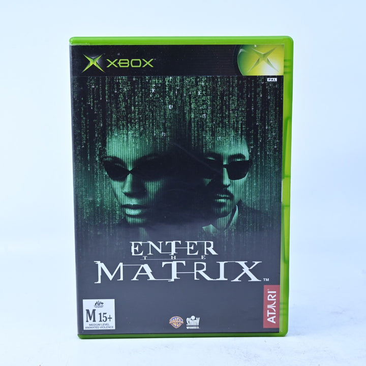 Enter the Matrix - Original Xbox Game + Manual - PAL - MINT DISC!