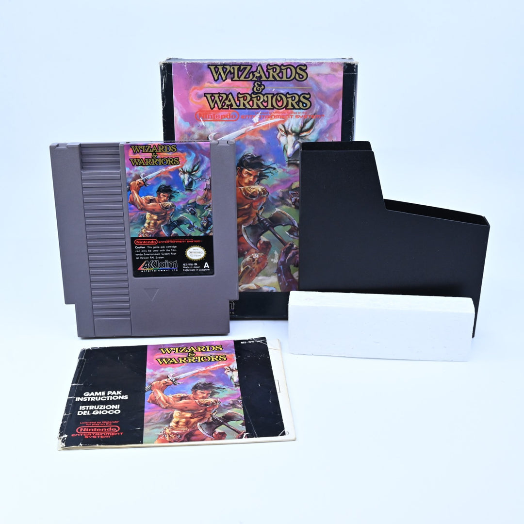 Wizards & Warriors - Nintendo Entertainment System / NES Boxed Game - PAL