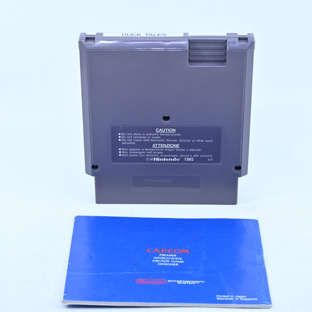 Disney's Duck Tales - Nintendo Entertainment System / NES Game + Manual - PAL A