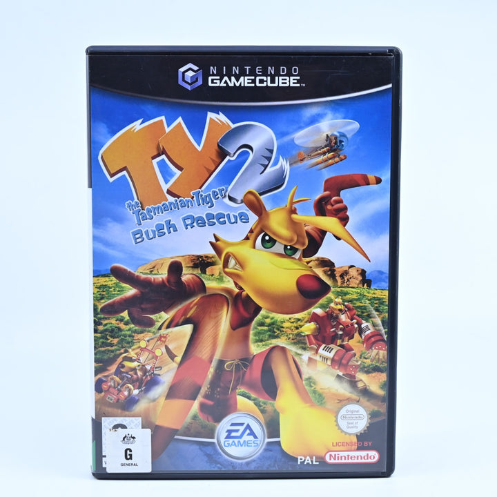 Ty the Tasmanian Tiger 2: Bush Rescue - Nintendo Gamecube Game + Manual - PAL