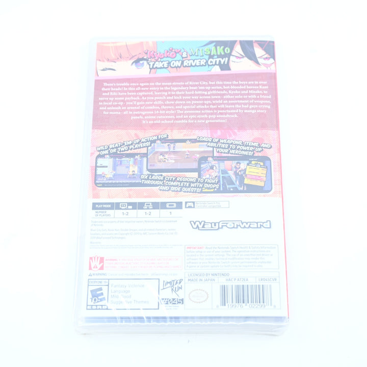 SEALED! River City Girls - Nintendo Switch Game - FREE POST!