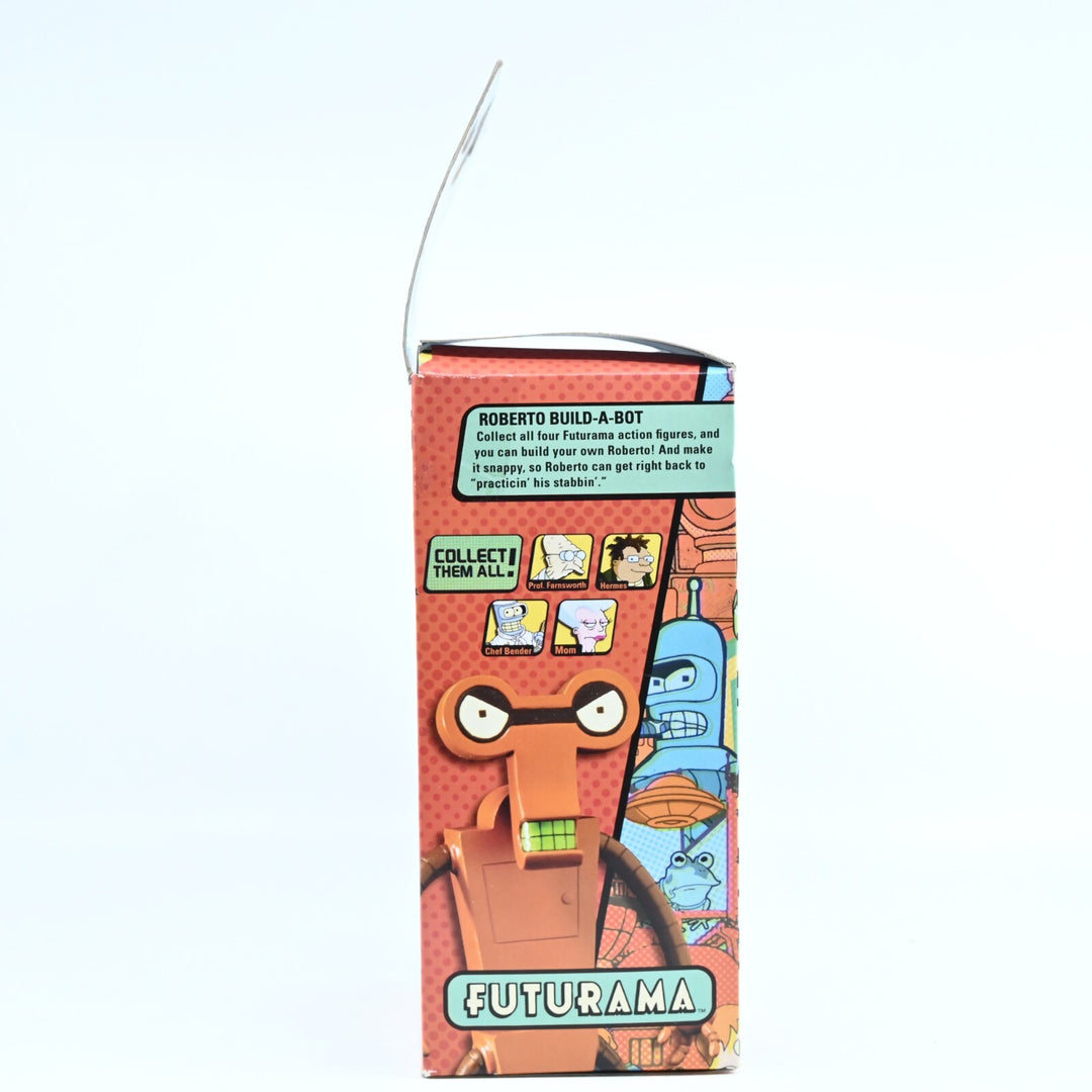 Hermes Conrad w Roberto Build-A-Bot Part - Futurama -  Toynami - Toy